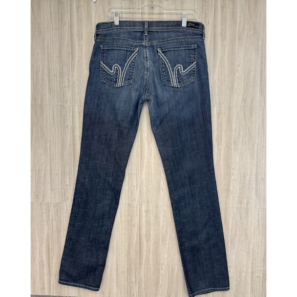 Citizens of Humanity Jeans Women’s Size 31 Low Rise Dark Wash Style 096B-085 USA - Picture 2 of 16